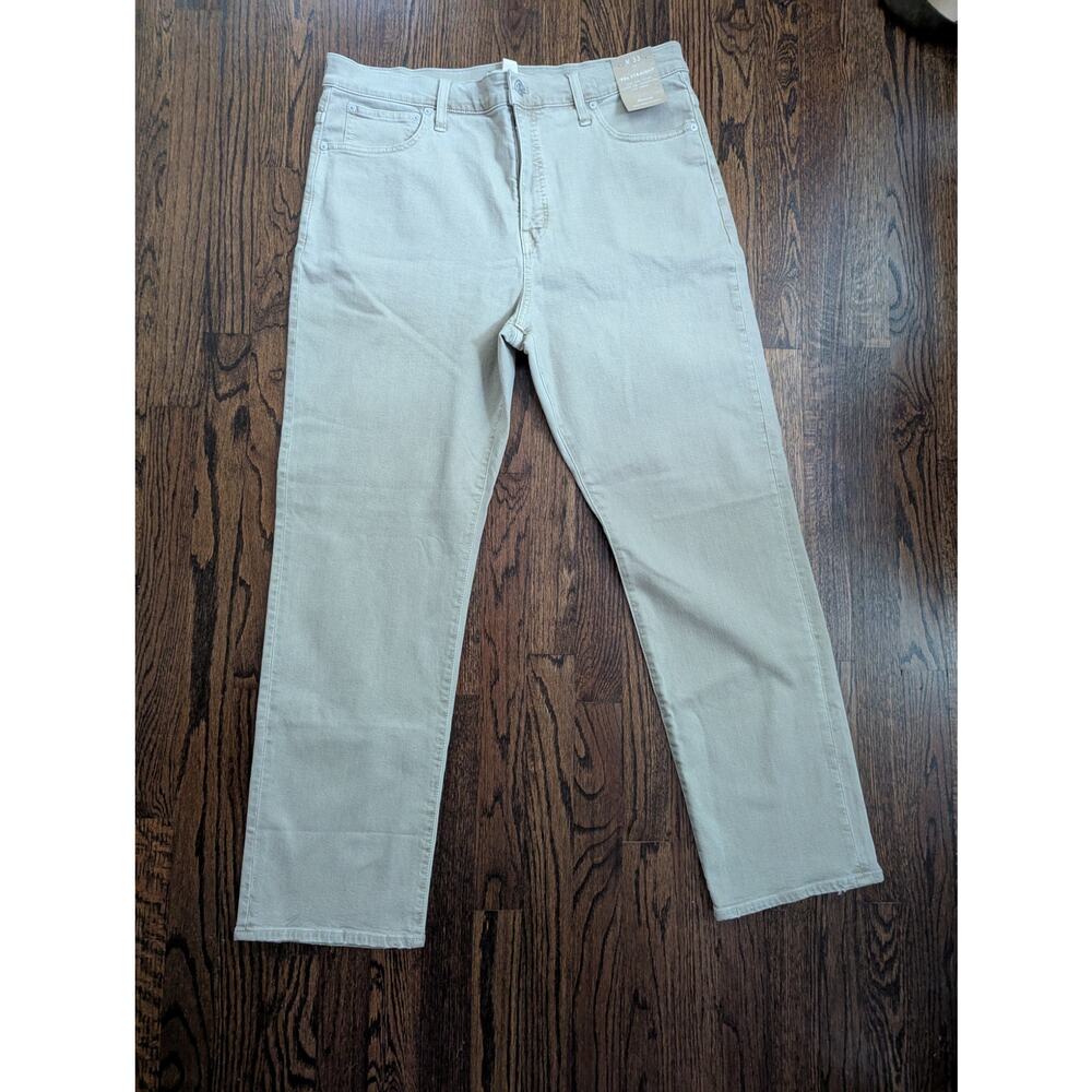 Madewell 90s Straight Jeans Color Driftwood NWT